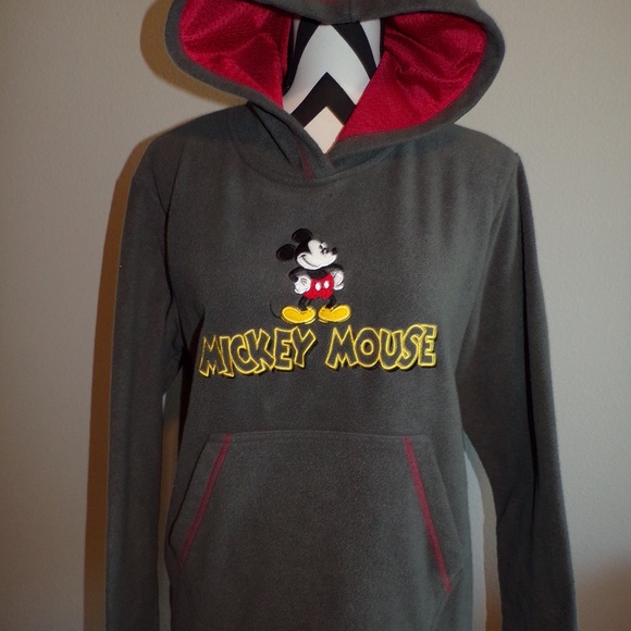 Mickey & Co Tops - Mickey Mouse Disney Large 12/14 Hooded Top